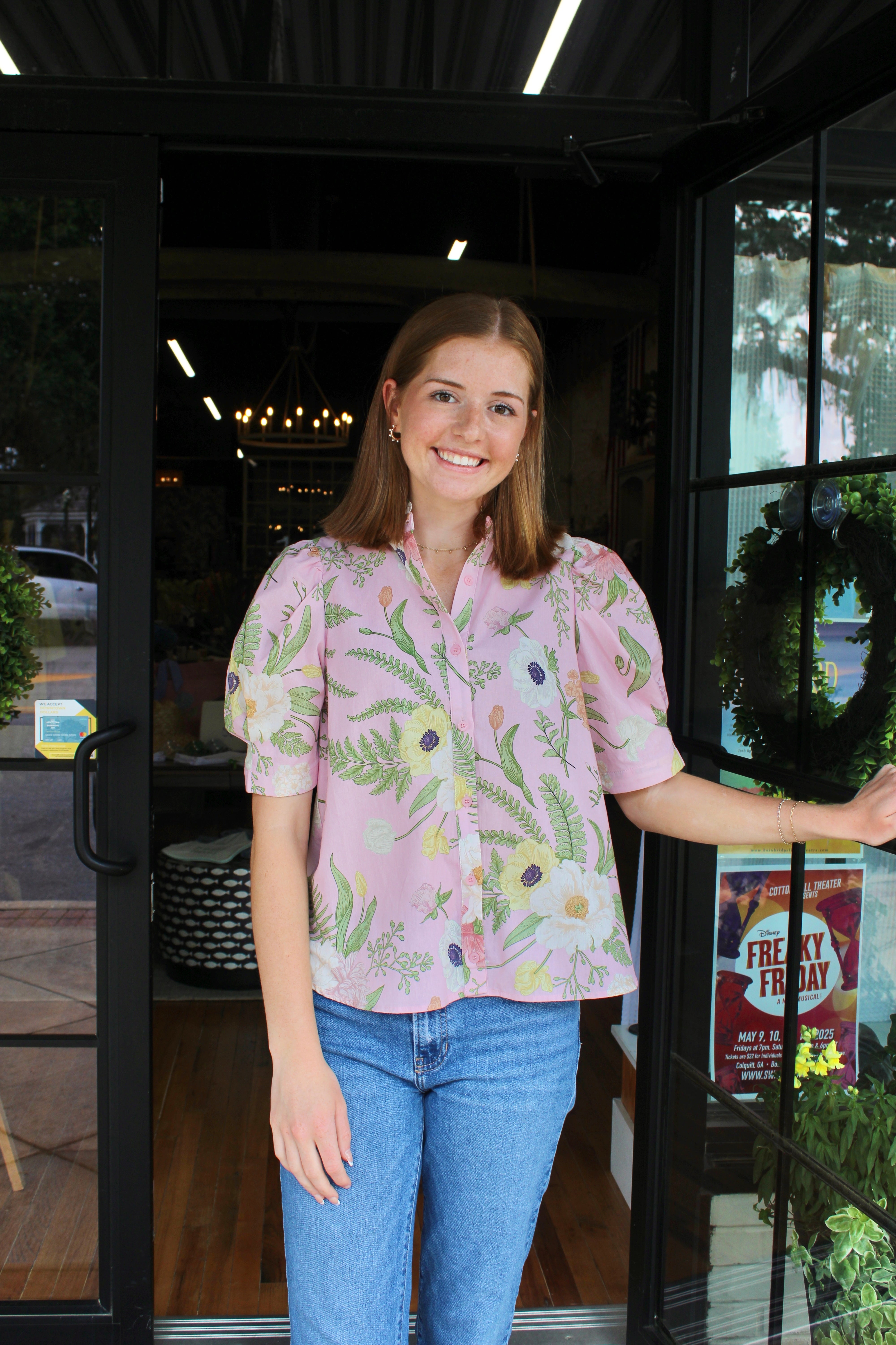 Blush Manor Top (Pink)