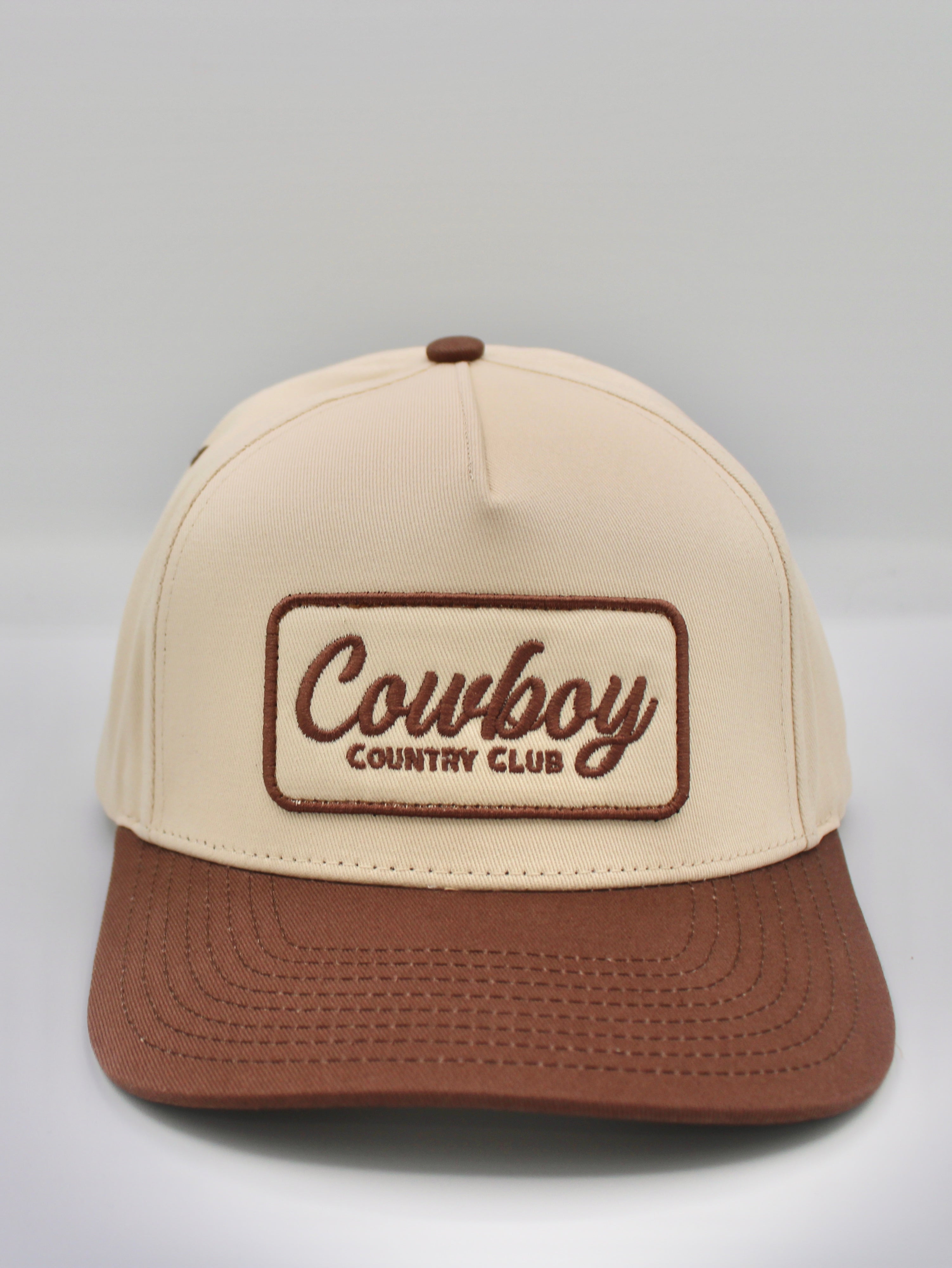 Cowboy Country Club - Club Patch Hat (Brown)