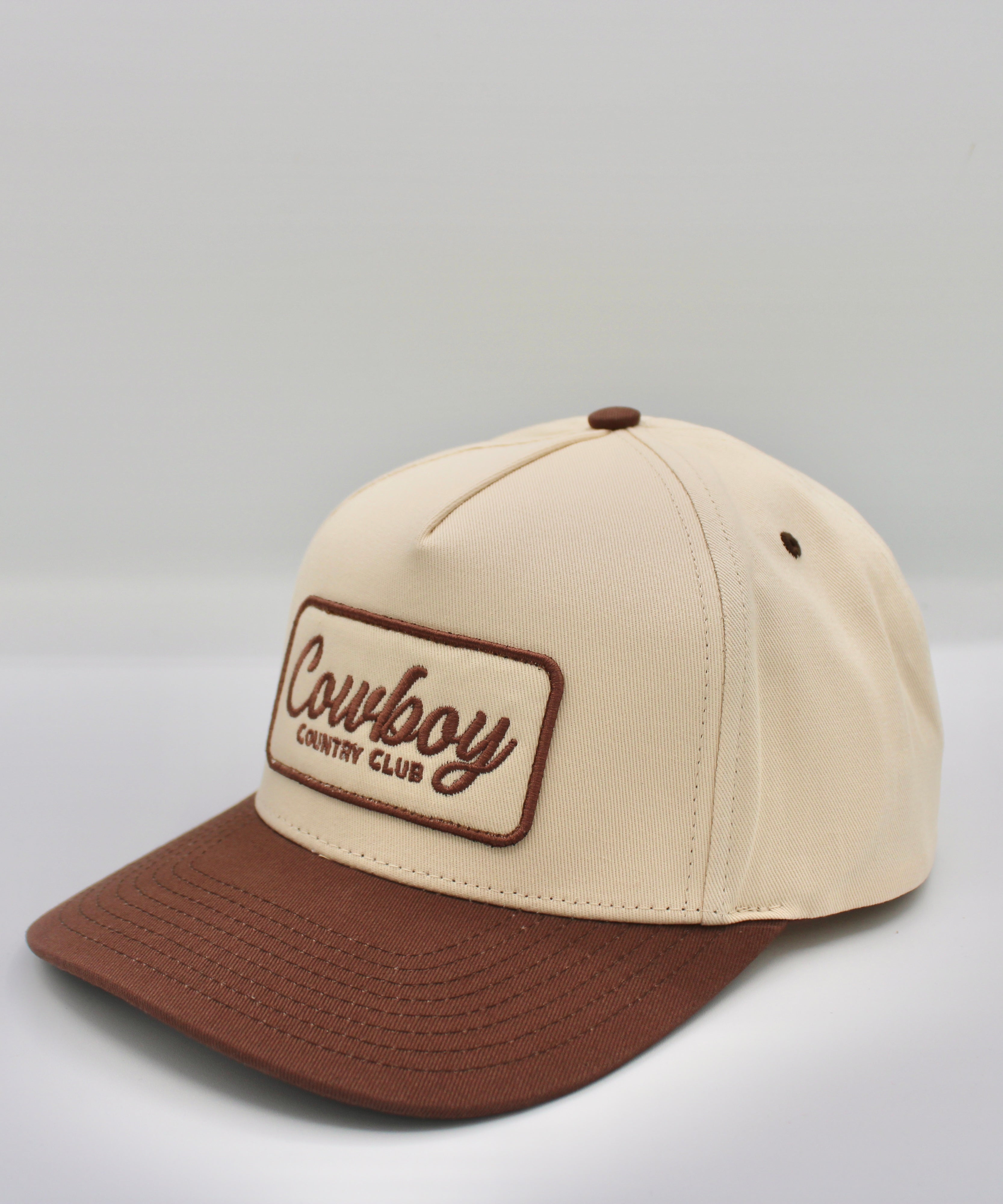 Cowboy Country Club - Club Patch Hat (Brown)