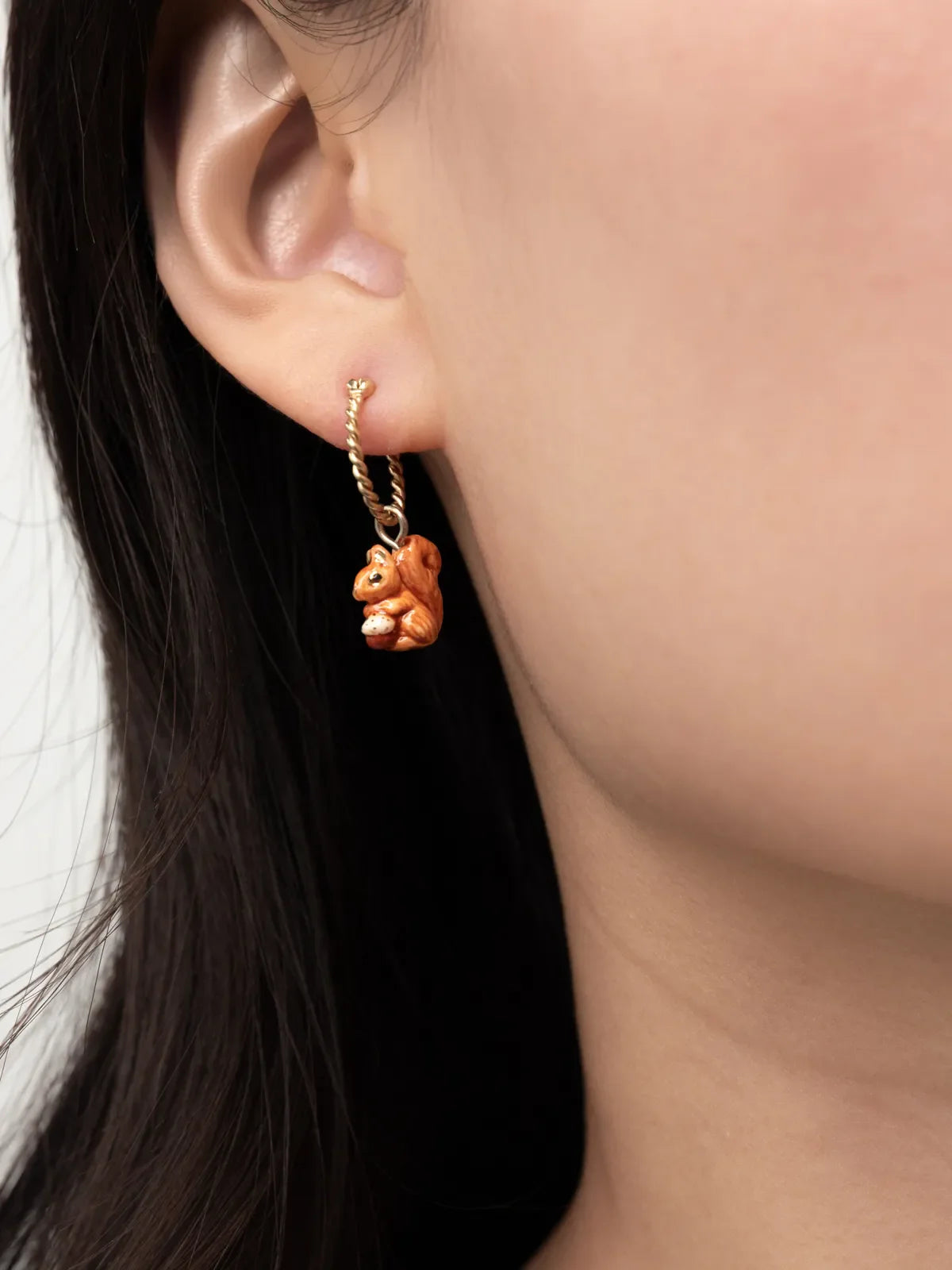 Nach - Squirrel Mini Earrings