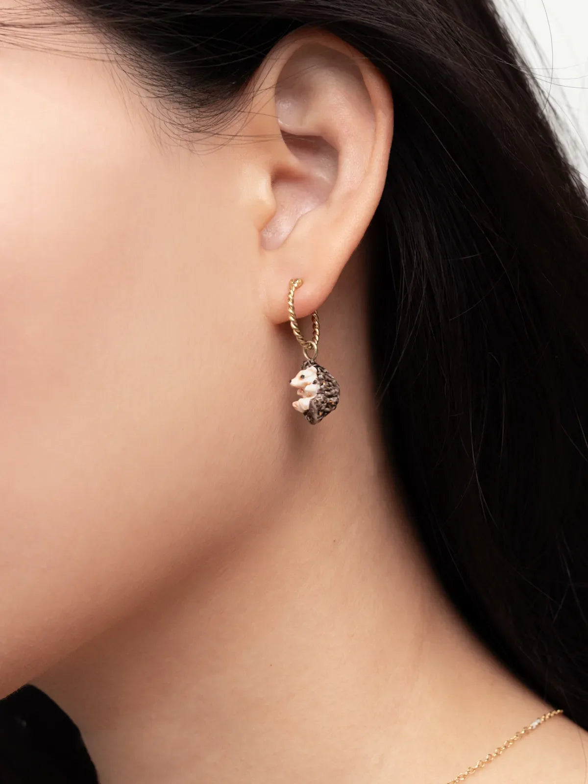 Nach - Hedgehog Mini Earrings