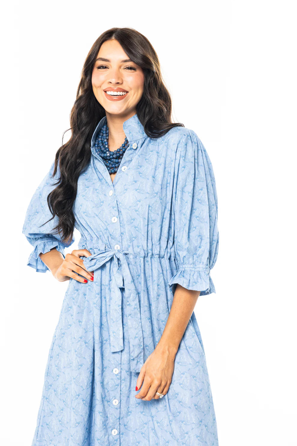 Holly Shae - Catherine Dress (Blue Quail)