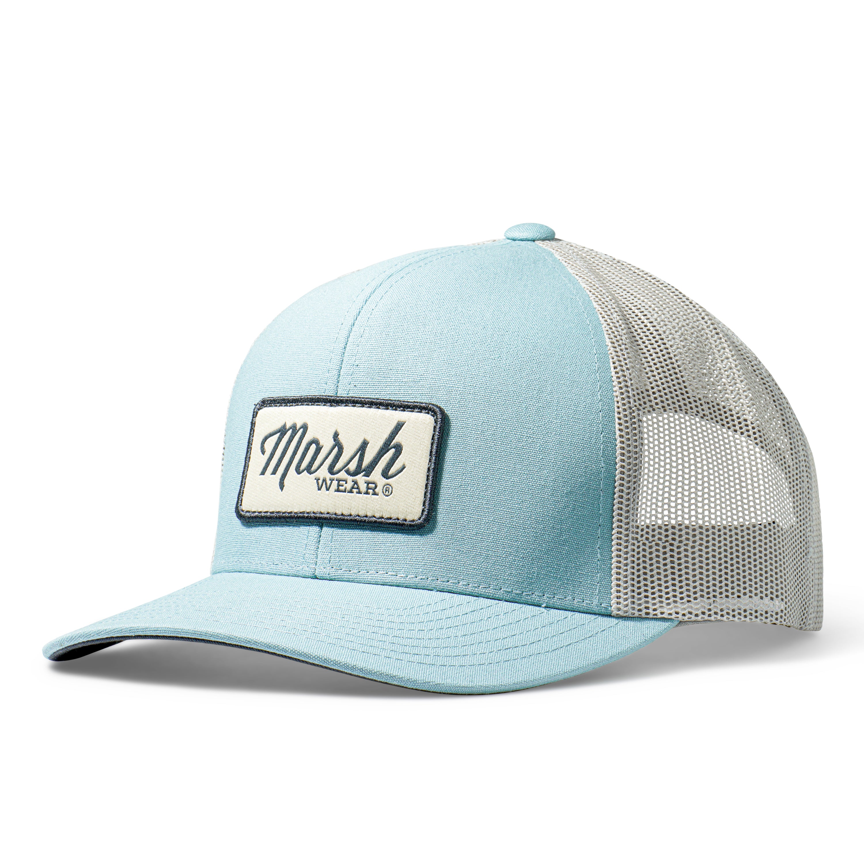 Marsh Wear Script Trucker Hat (Cloud)