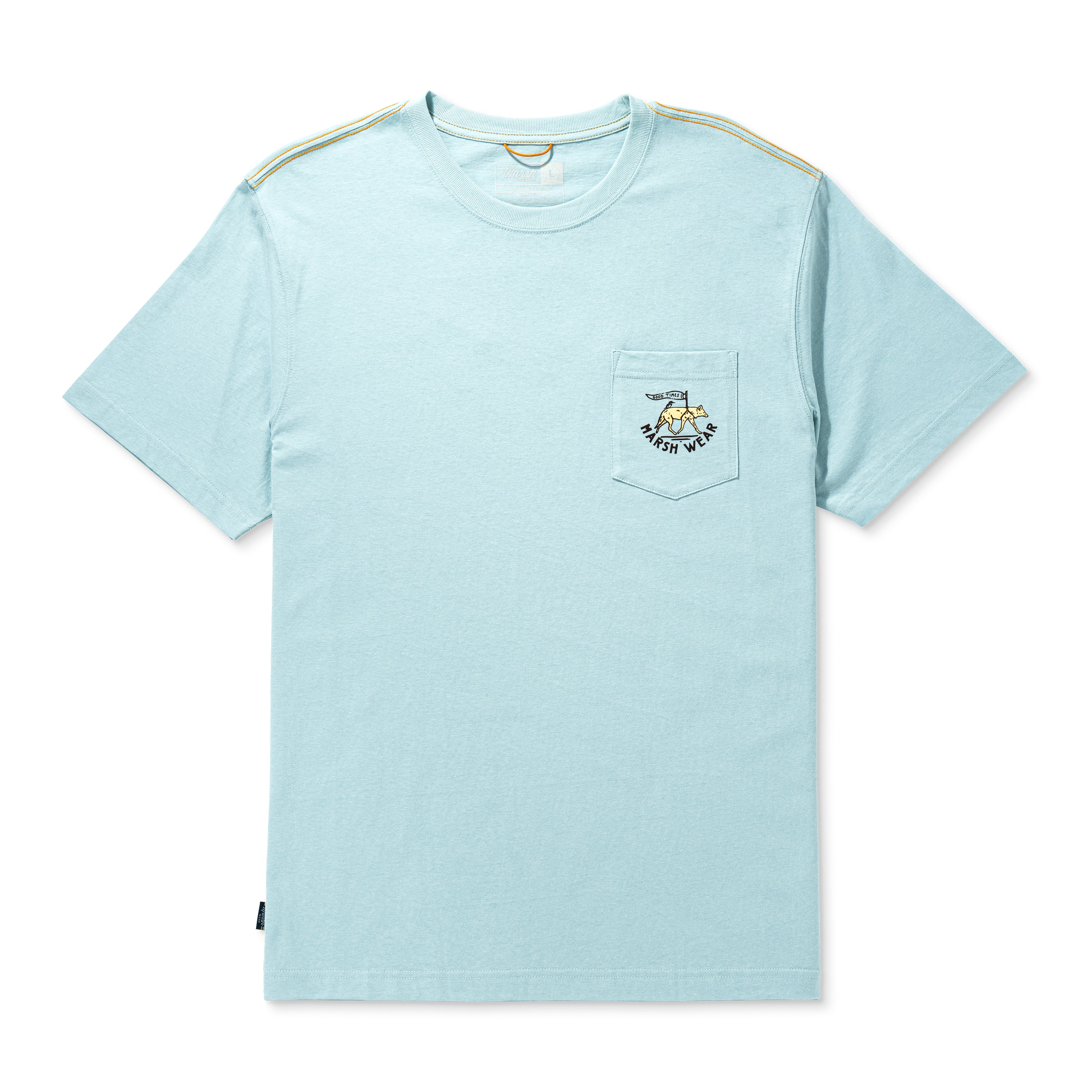 Marsh Wear Mission SS Pocket Tee (Cool Blue)