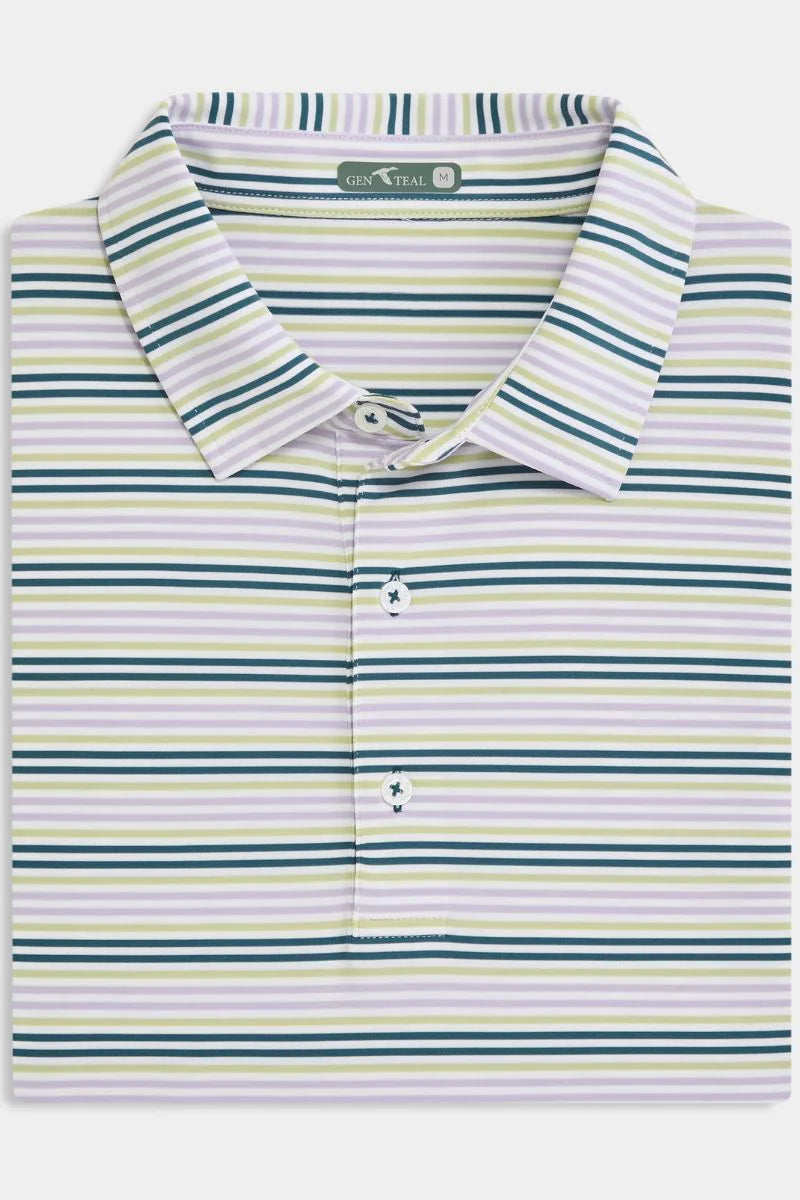 Genteal - Collins Performance Polo (Meadow)