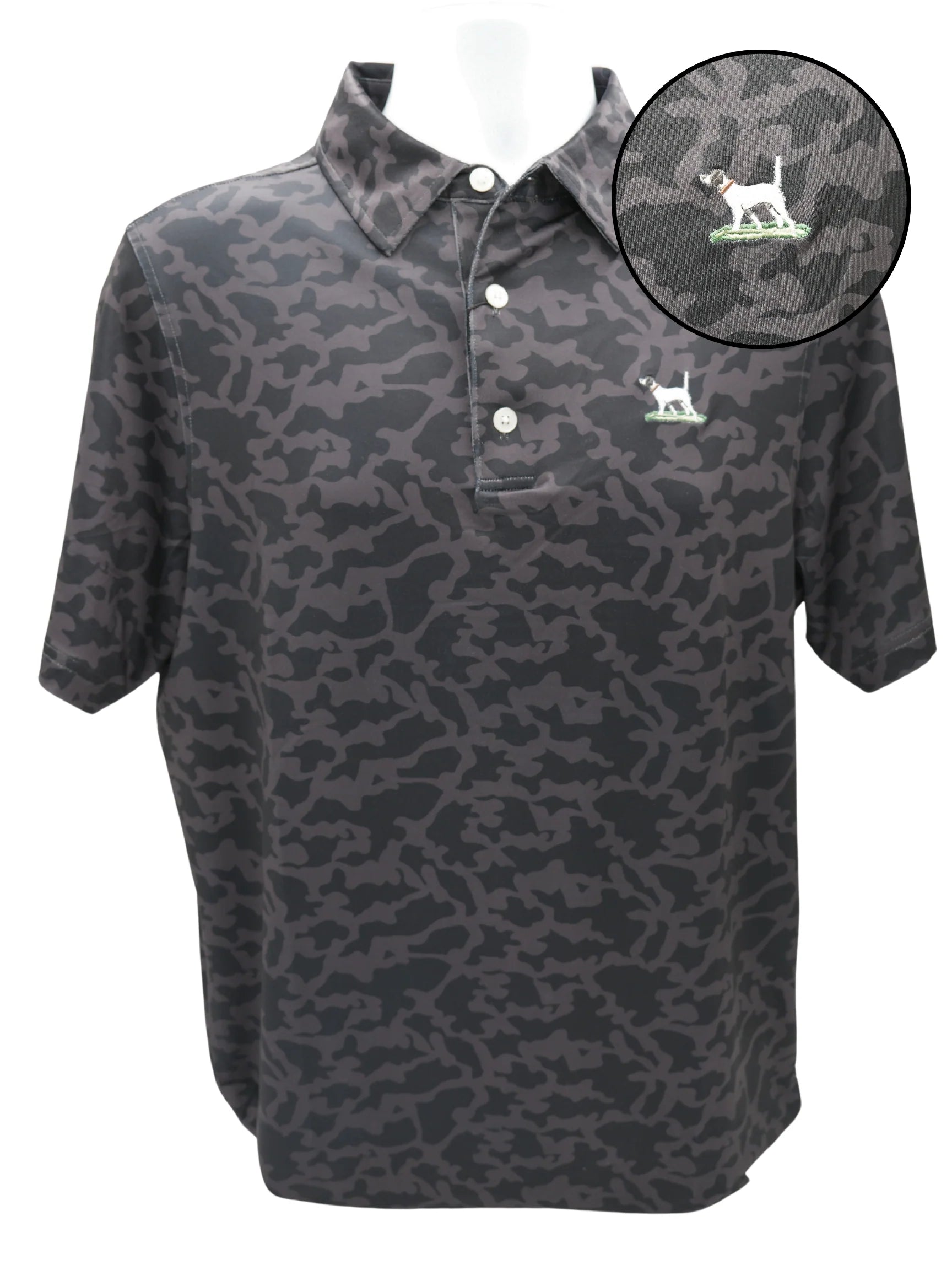 Bull & Briar - Camo Polo (Midnight Pointer)