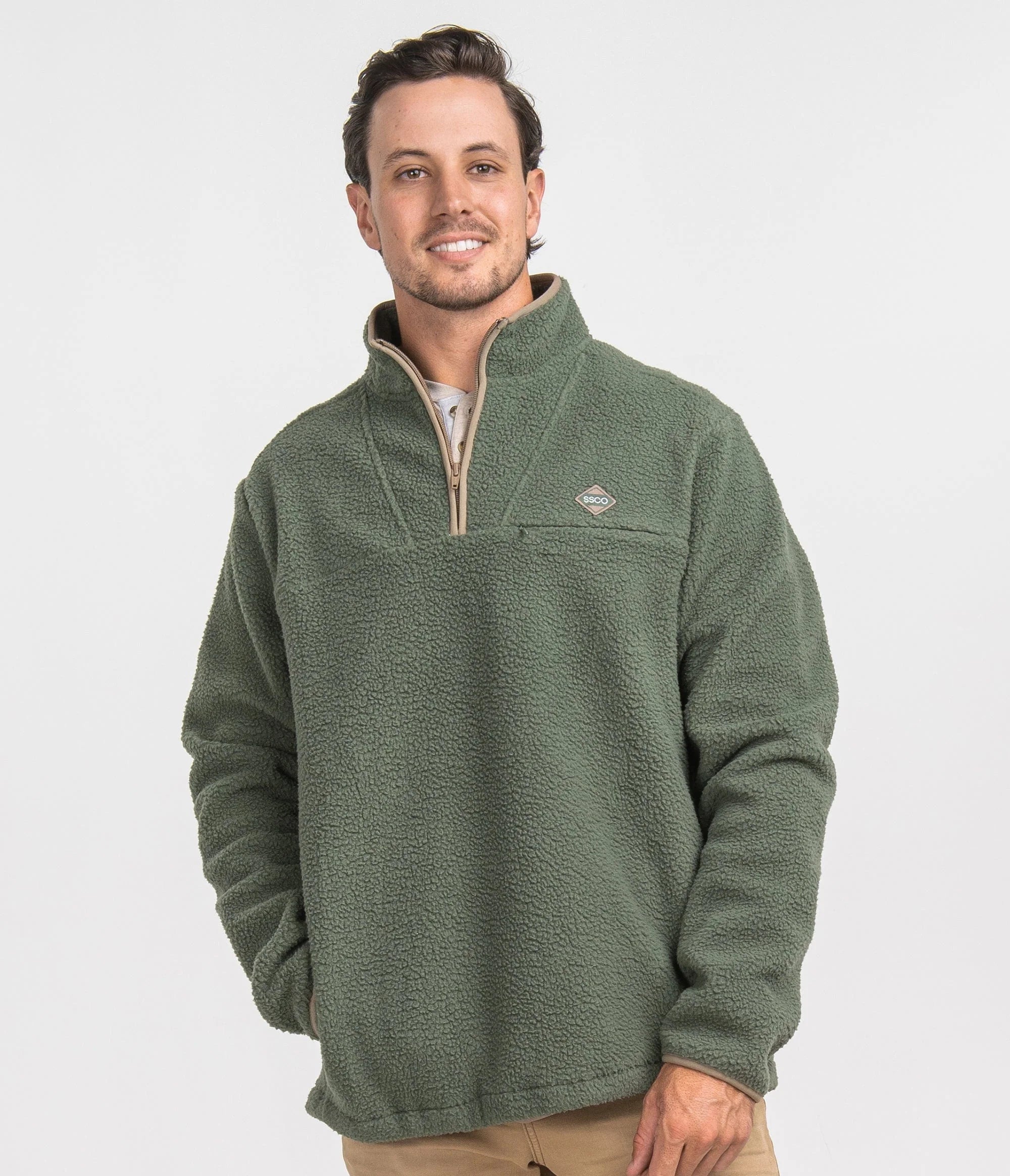 SSCO - Kodiak Fleece Pullover (Oak) FINAL SALE