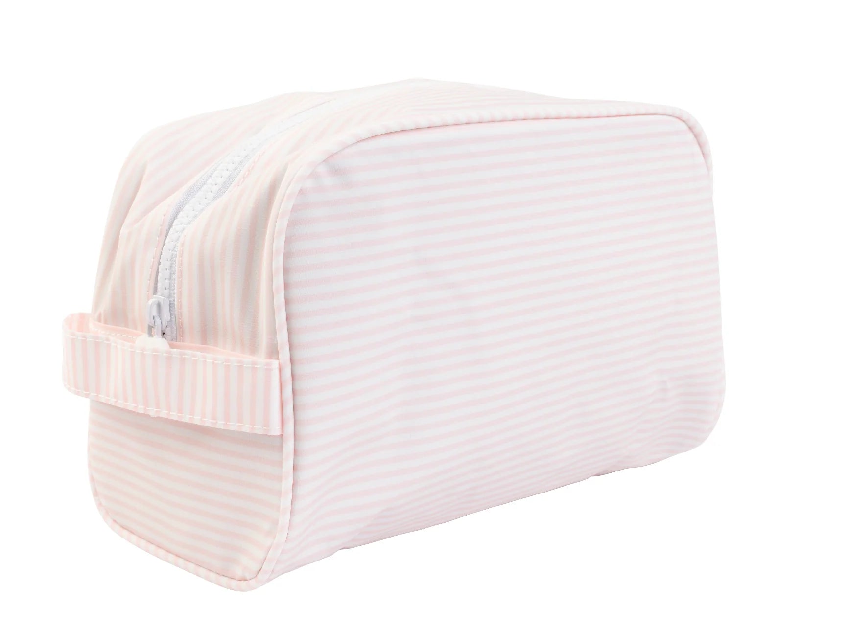 Apple of My Isla - Dopp Kit (Pink Stripe)