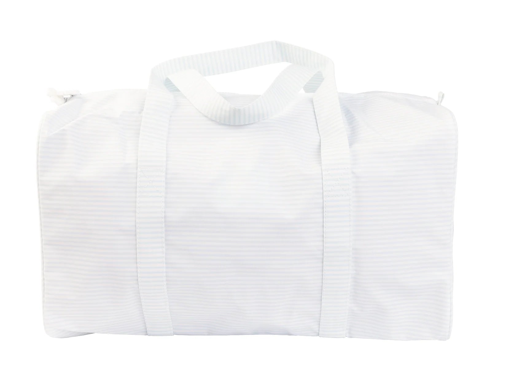 Apple of My Isla - The Duffle Bag (Light Blue Stripe)