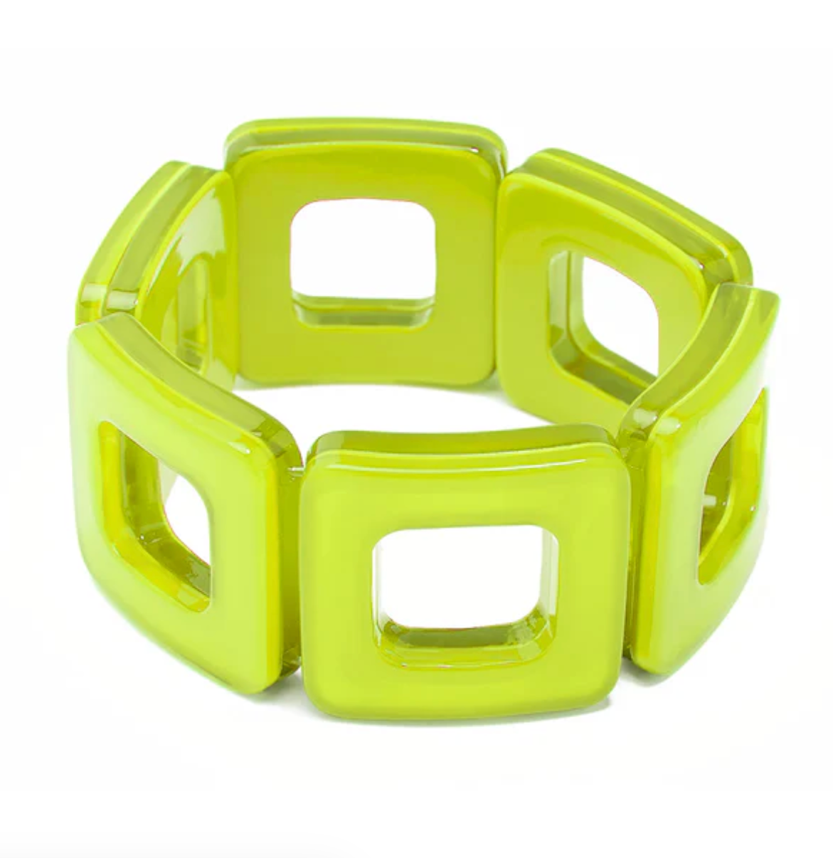Zenzii Miranda Bracelet - Lime
