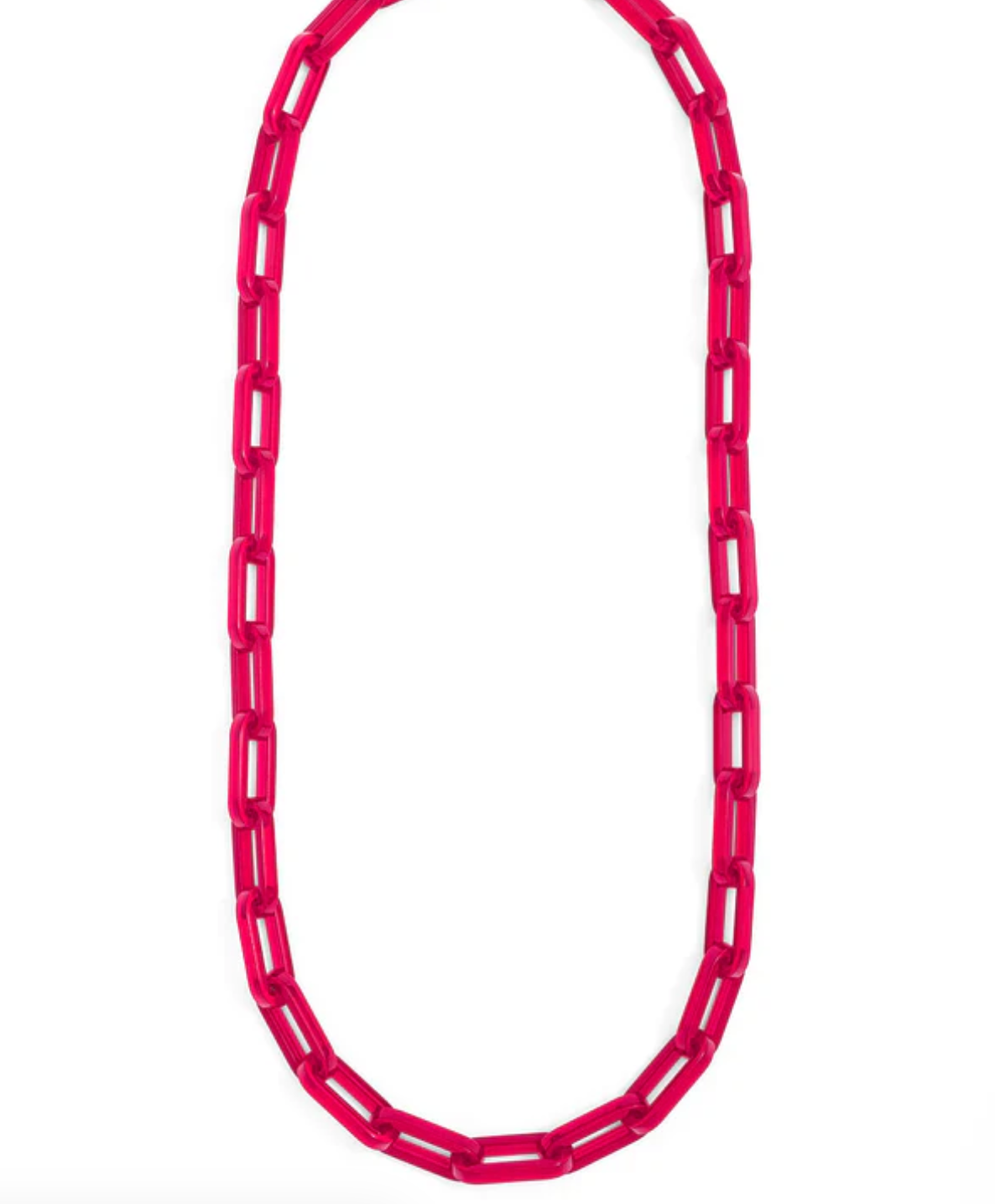 Zenzii Alice Necklace - Hot Pink