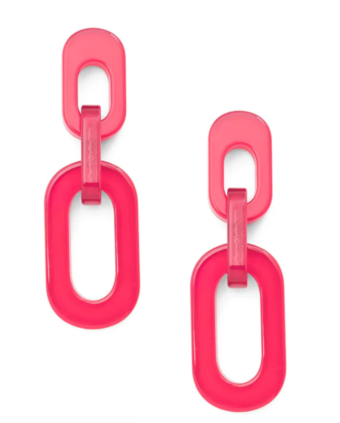 Zenzii Kelsey Earring - Neon Pink