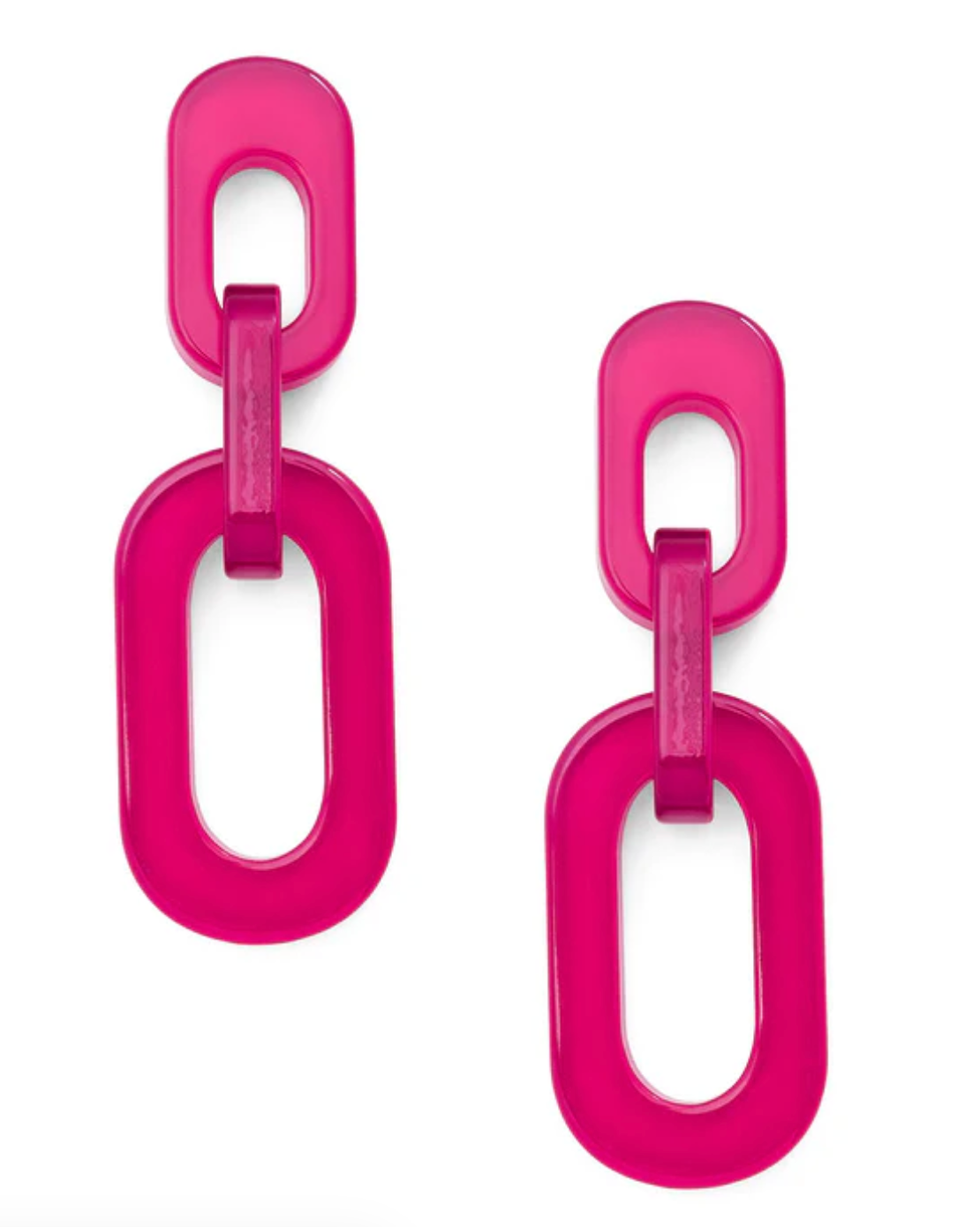 Zenzii Kelsey Earring - Hot Pink