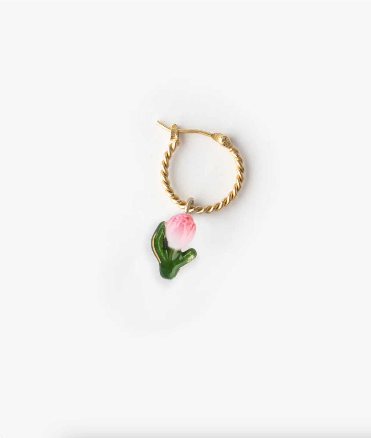 Nach - Pink Tulip Mini Earrings