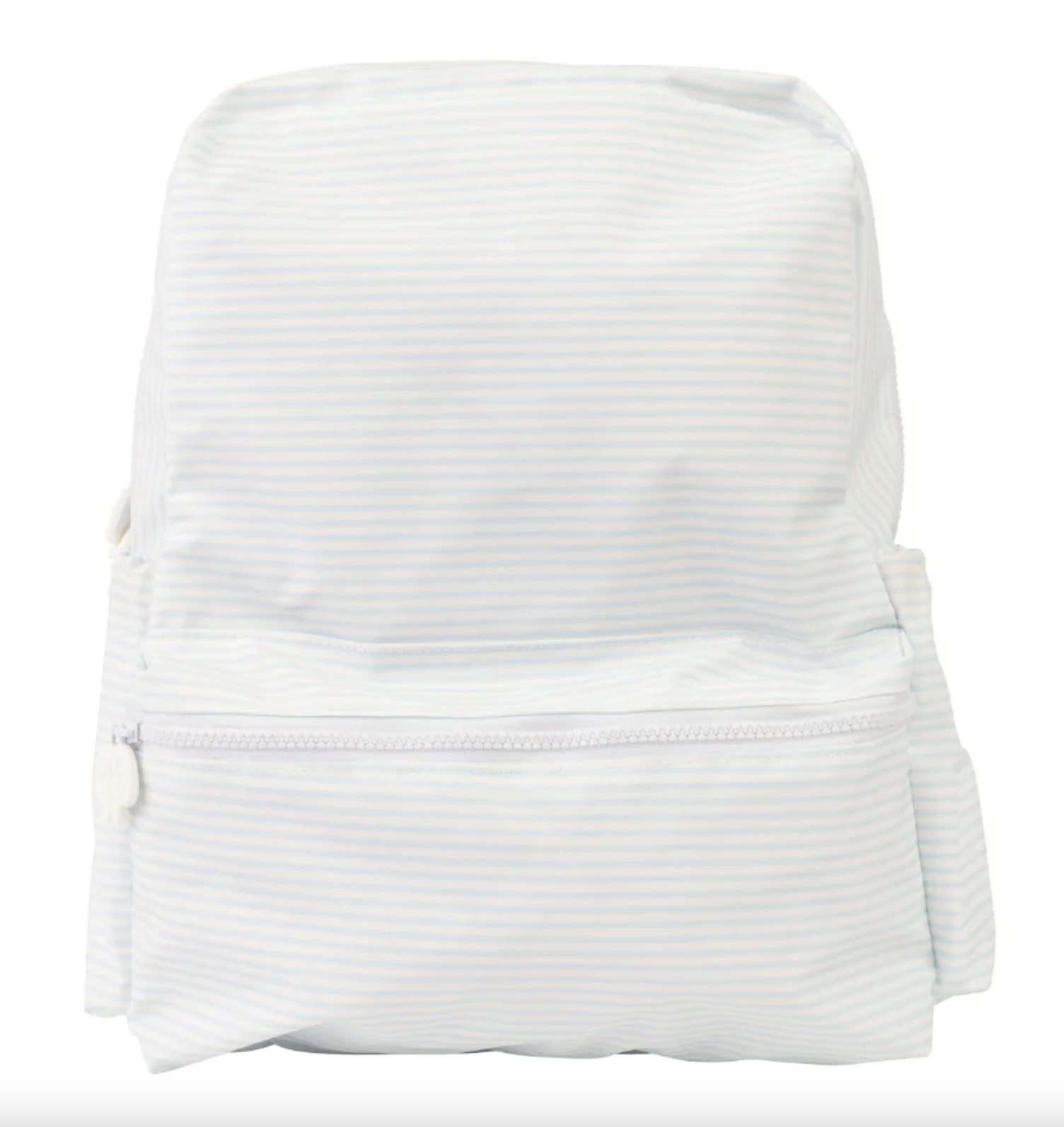 Apple of My Isla - Large Backpack (Light Blue Stripe)