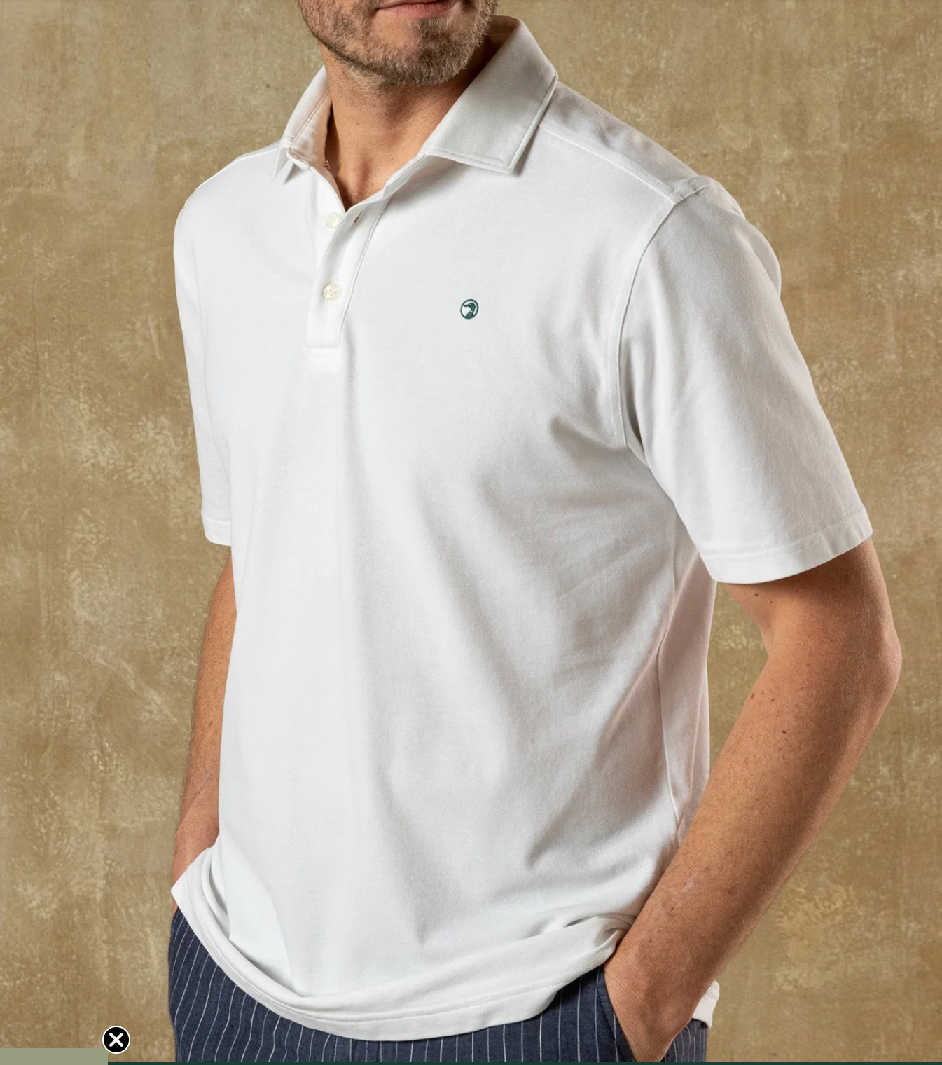 Duck Head - Hanover Pima Cotton Pique Polo Solid (White)