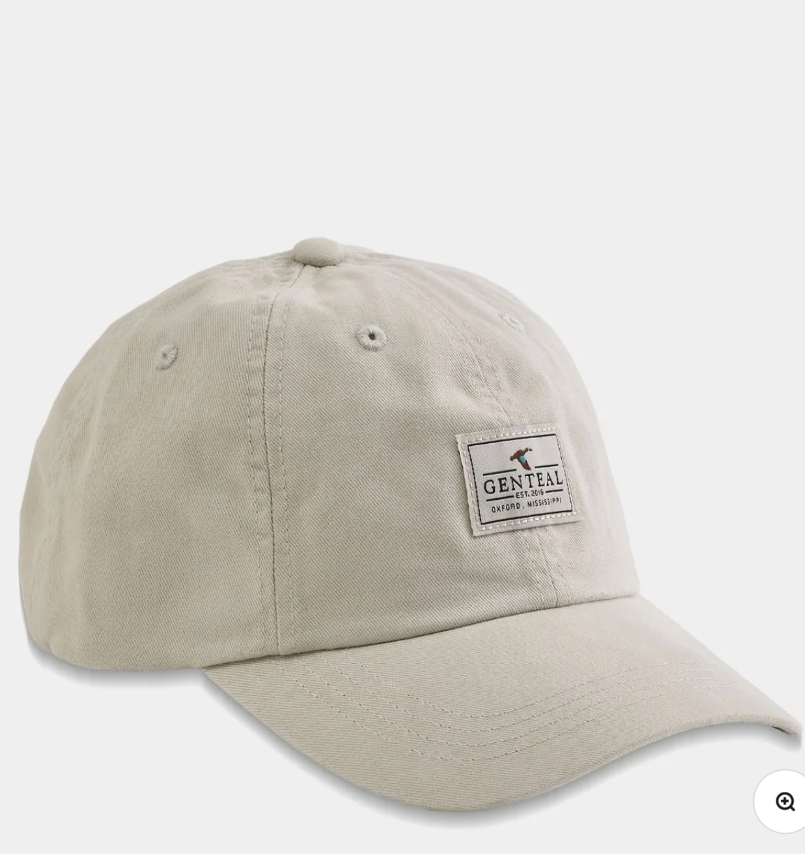 GenTeal Twill Patch Hat - Stone
