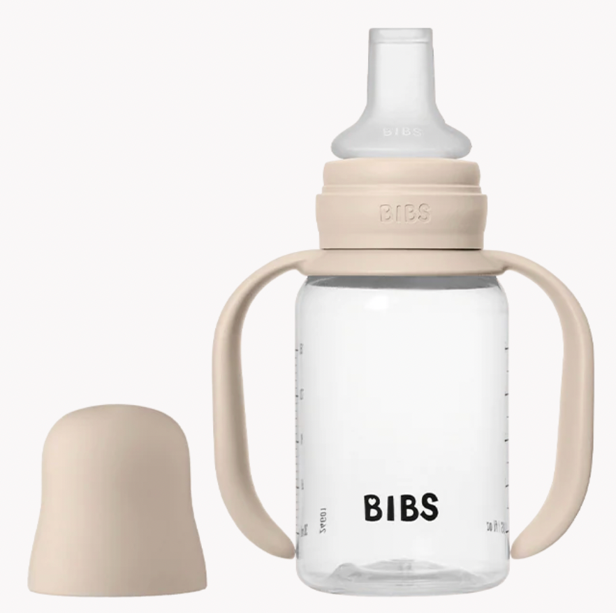 BIBS - Sippy Bottle Silicone (Blush)