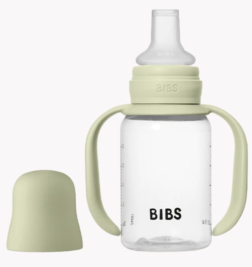 BIBS - Sippy Bottle Silicone (Sage)