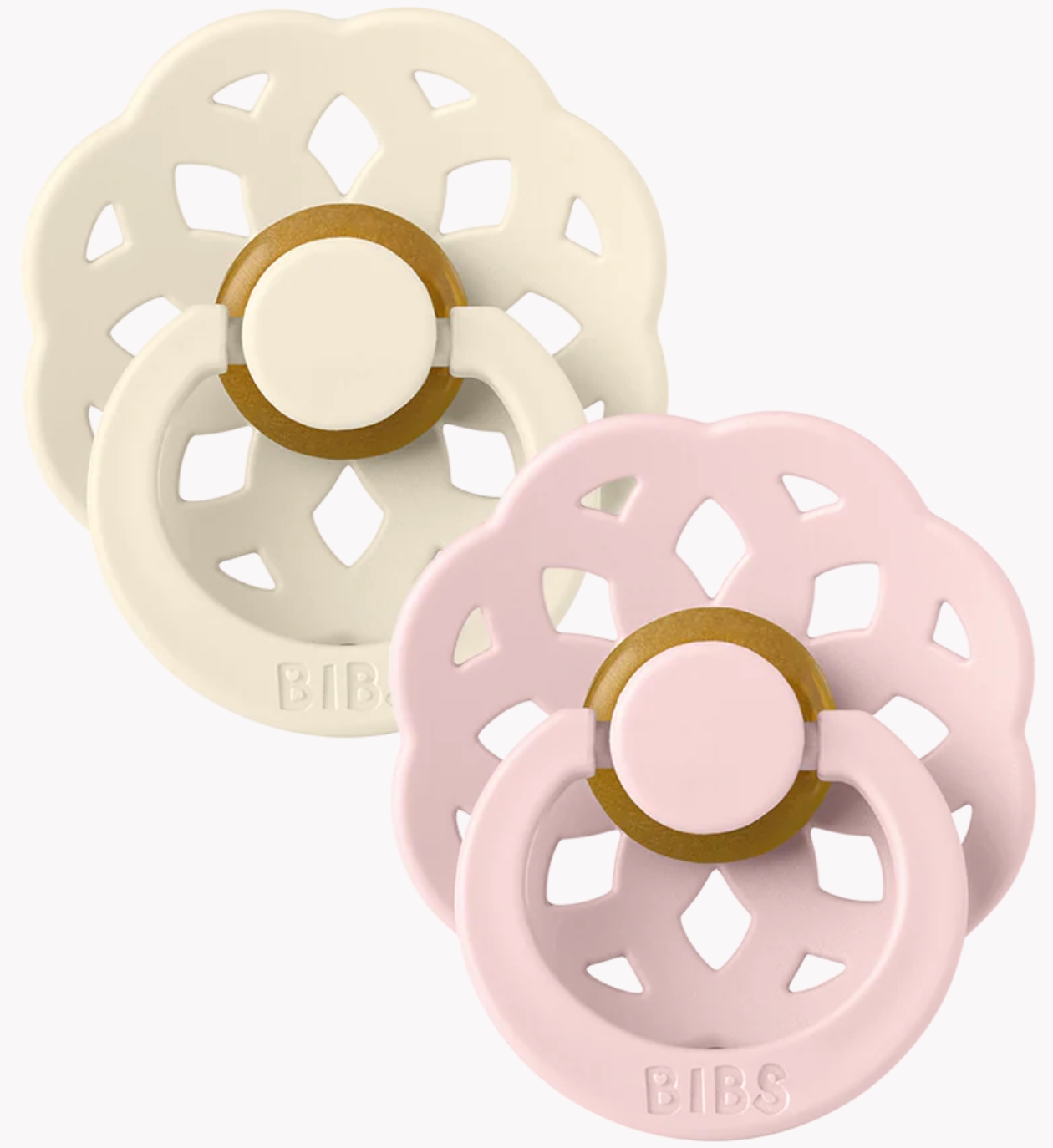 BIBS - Boheme Pacifiers (Ivory/Blossom)