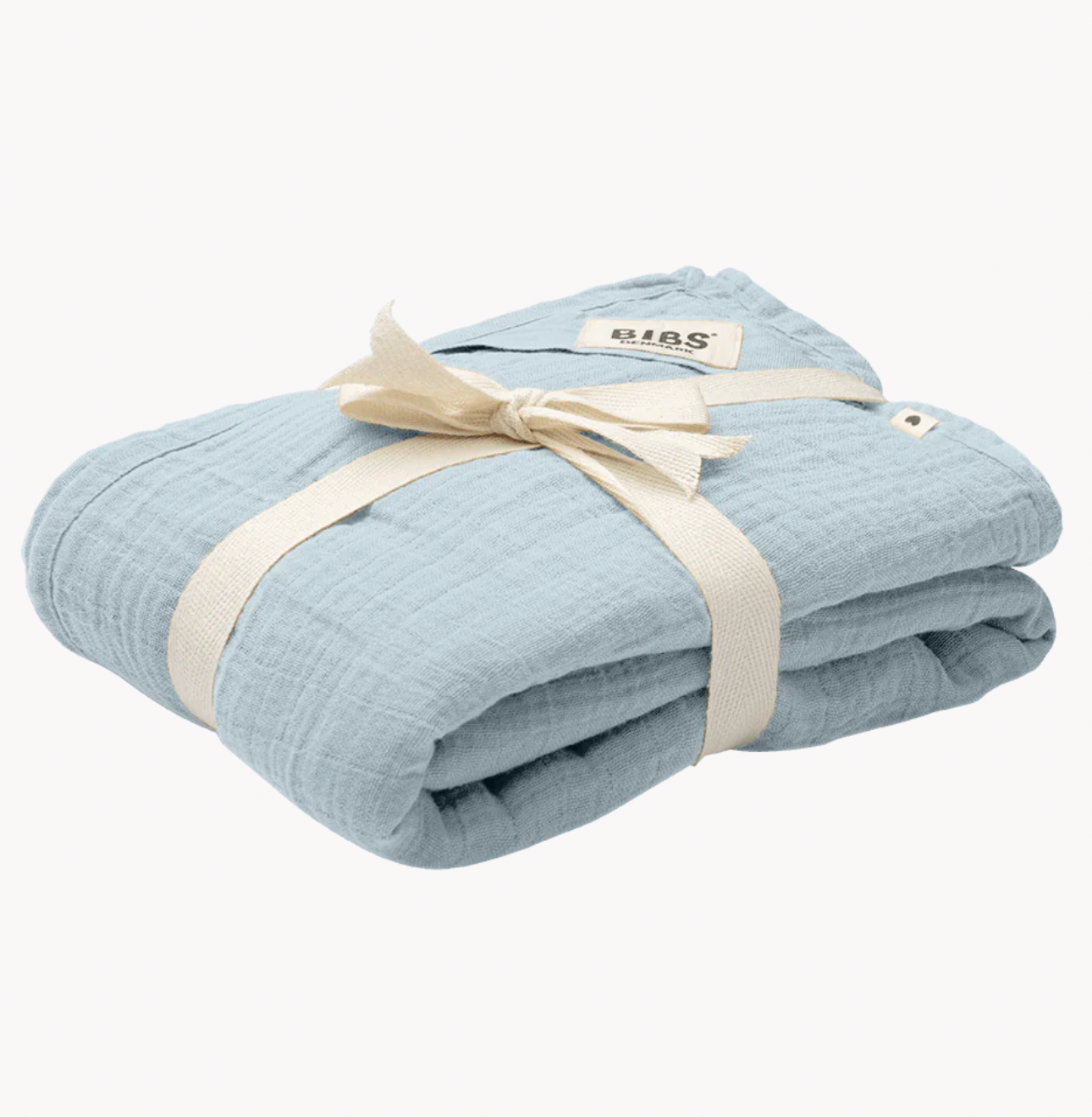 BIBS - Muslin Swaddle (Baby Blue)