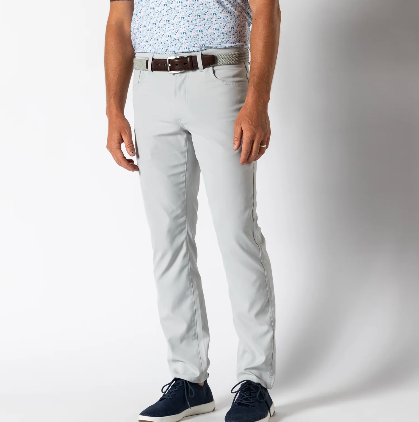 Duck Head Long Drive Performance 5 - Pocket Pant (Mist Grey)