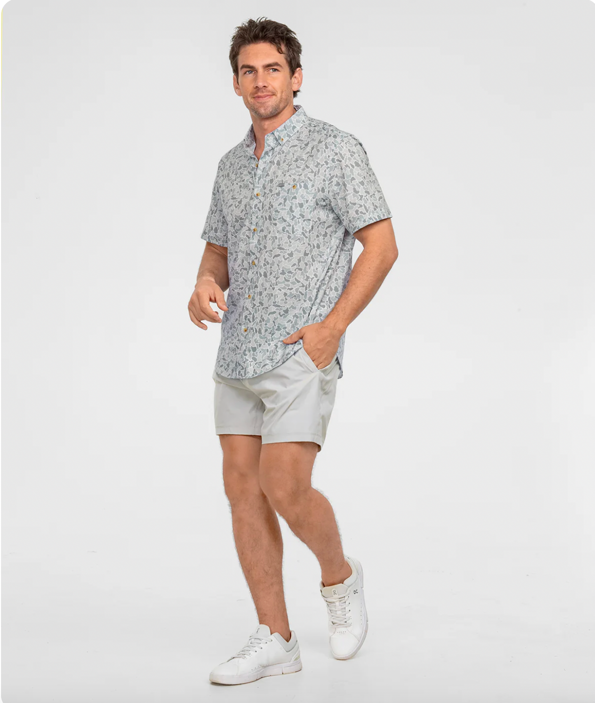 SSCO Hooked on Camo Baja Shirt SS