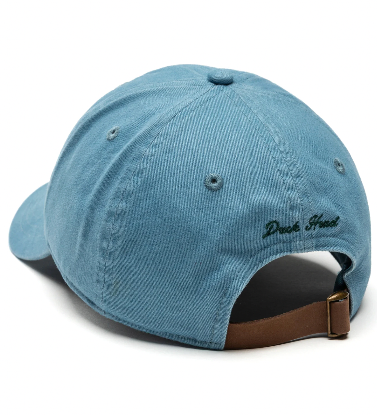 Duck Head - Emb Mallard Cotton Twill Hat (Flint Blue)