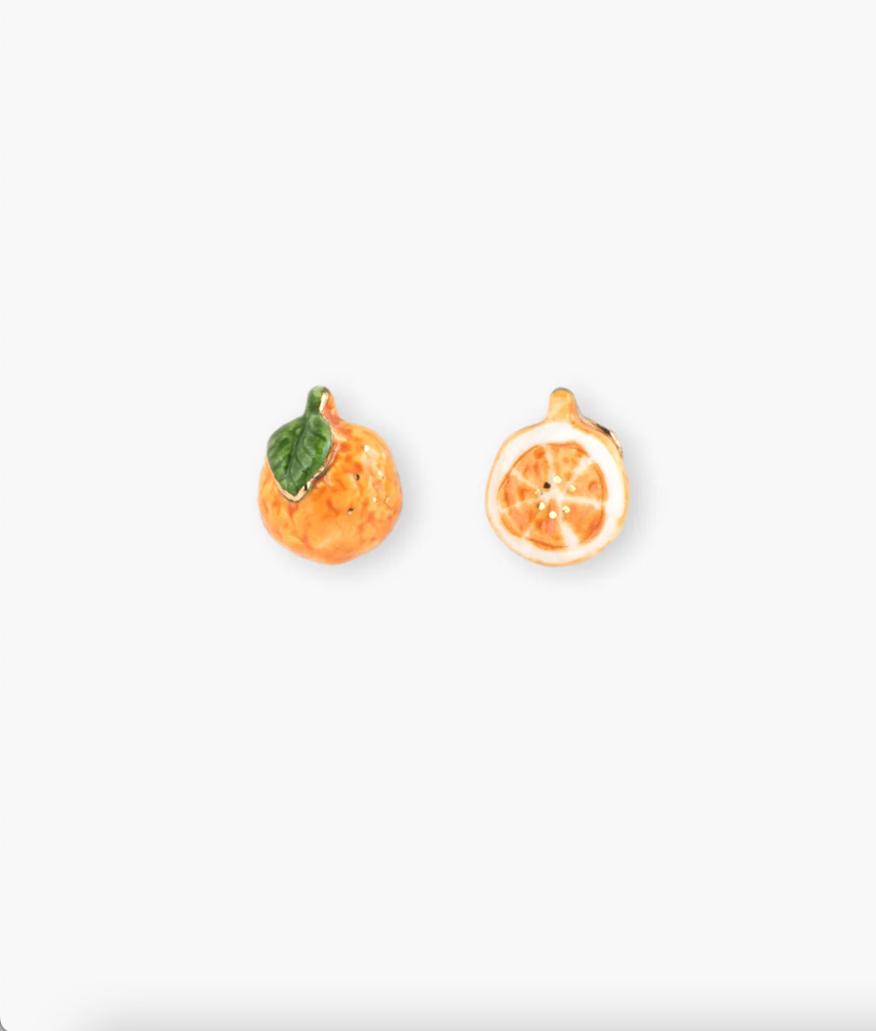 Nach - Orange Stud Earrings