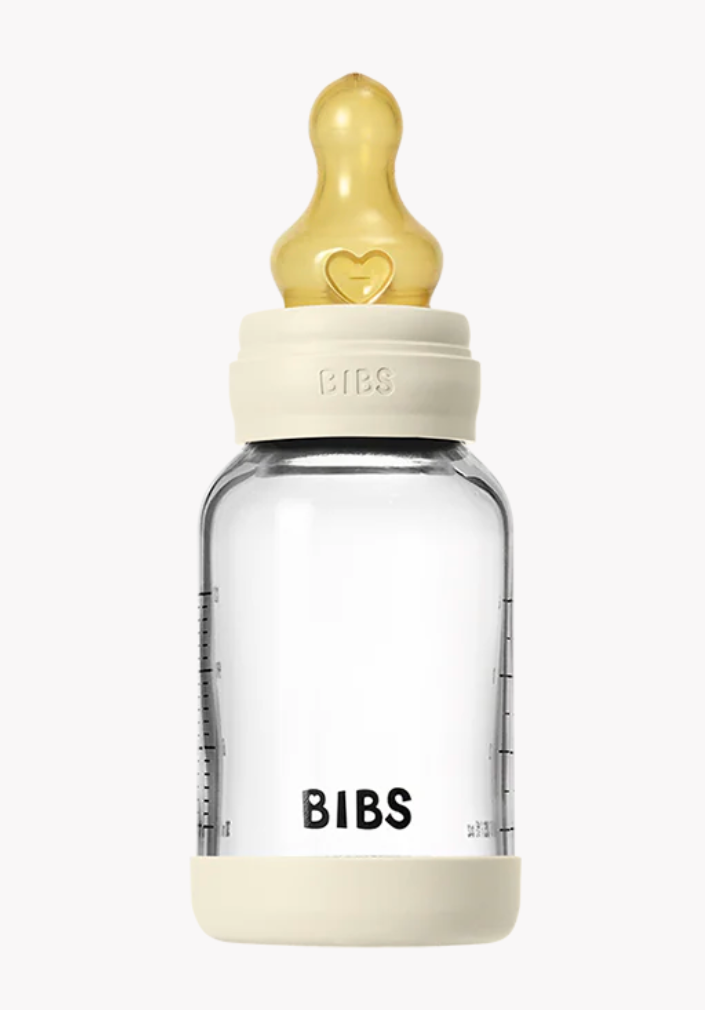 BIBS - 4 oz Latex Glass Bottle (Ivory)