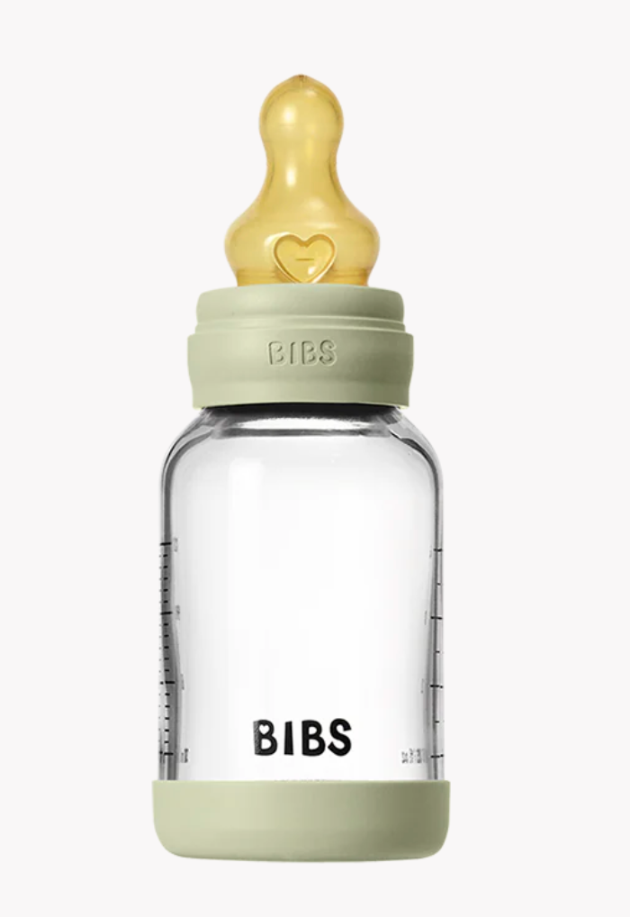 BIBS - 4 oz Latex Glass Bottle (Sage)