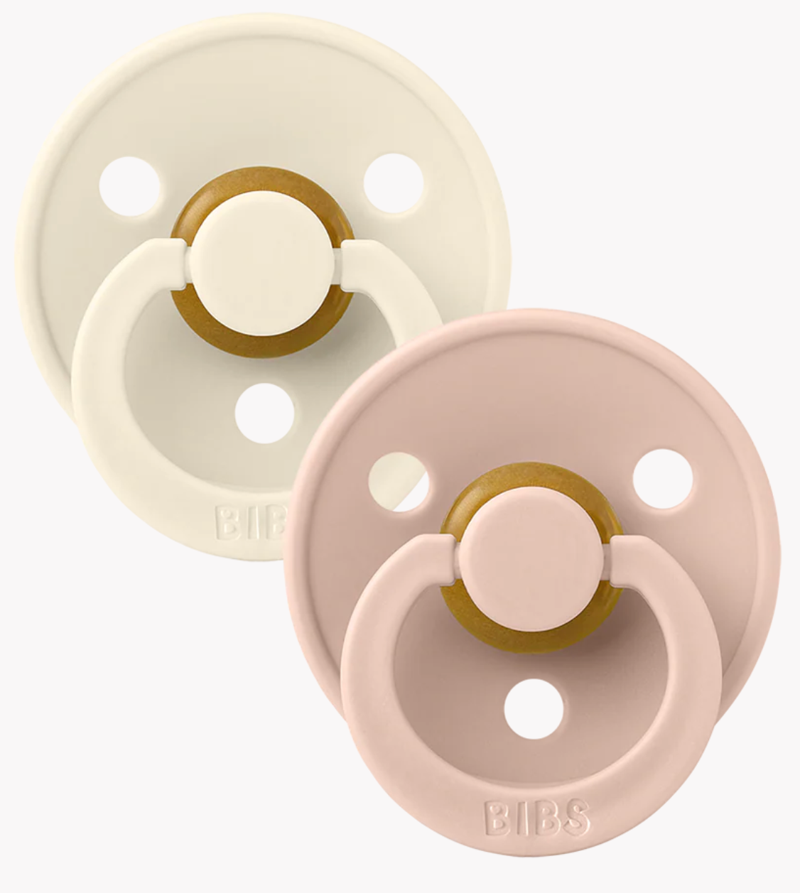 BIBS - Colour 2 Pack (Ivory/Blush)