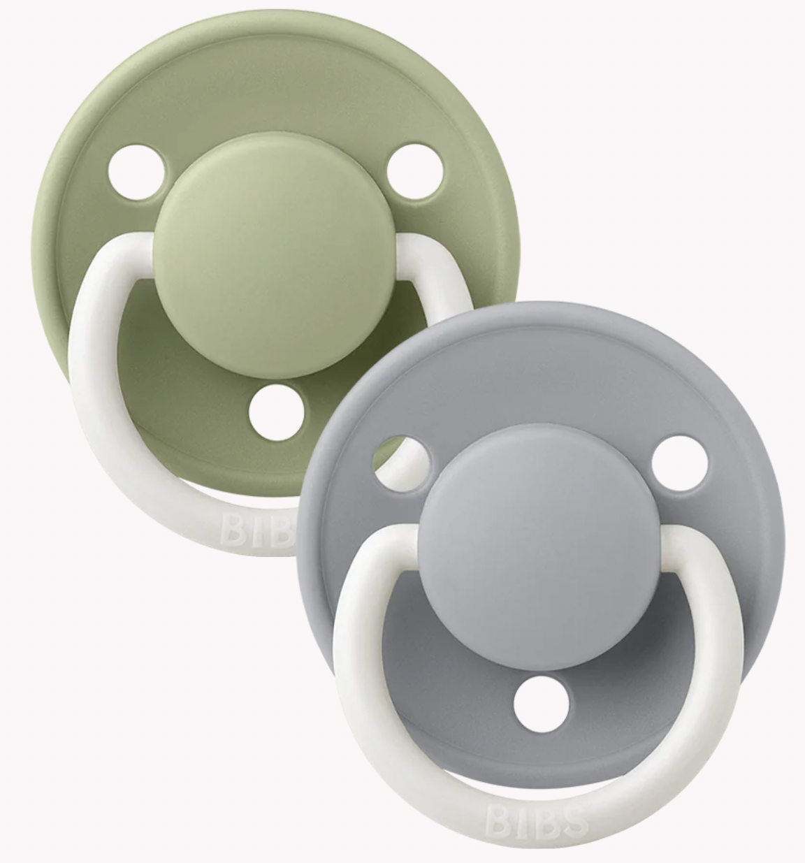 BIBS - De Lux 2 Pack (Sage Glow/Cloud Glow)
