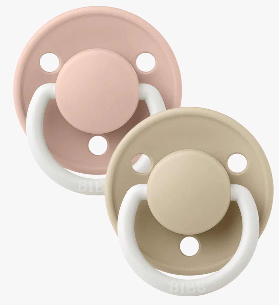 BIBS - De Lux 2 Pack (Blush Glow/Vanilla Glow)