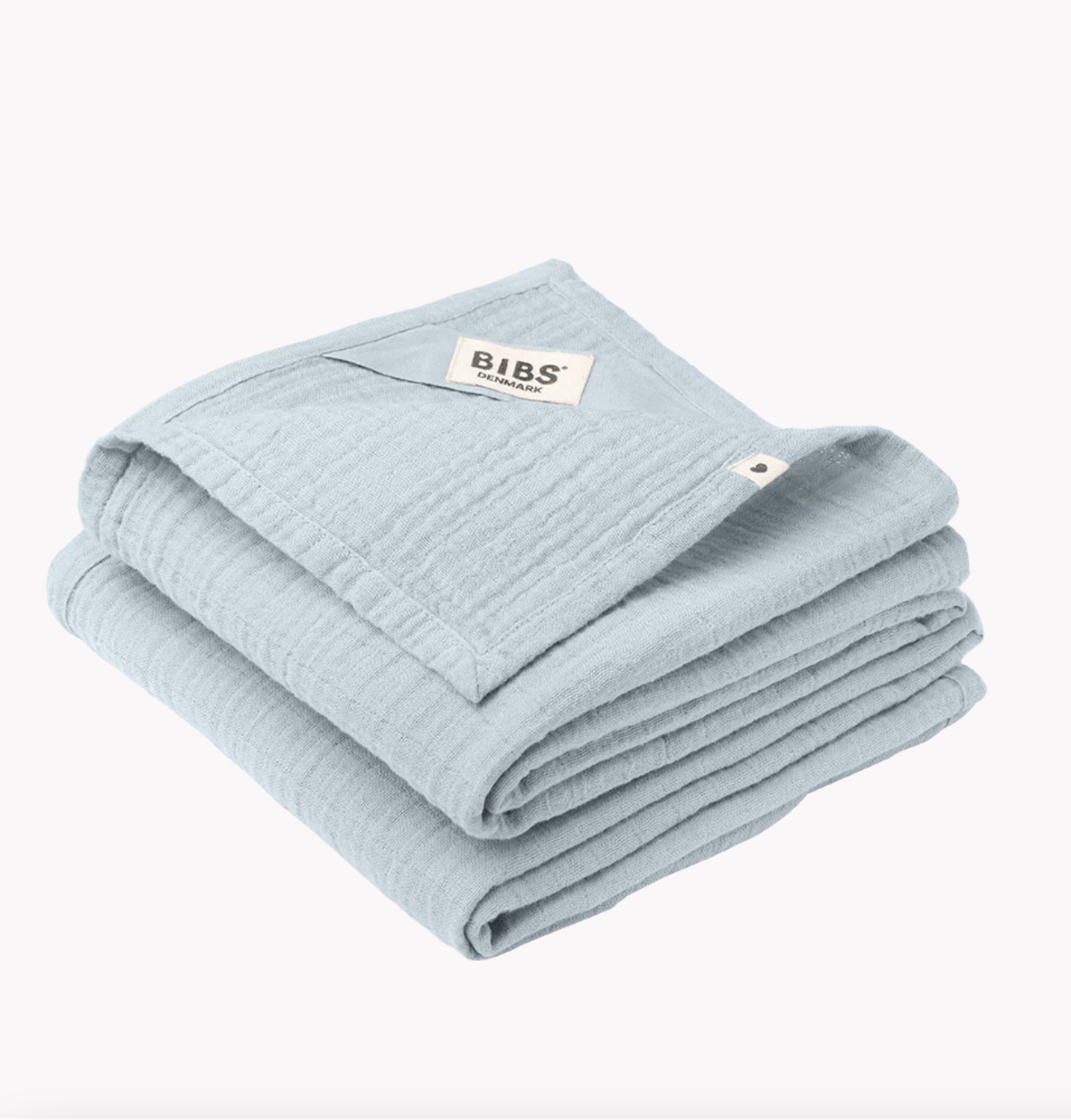 BIBS - Muslin Cloth (Baby Blue)