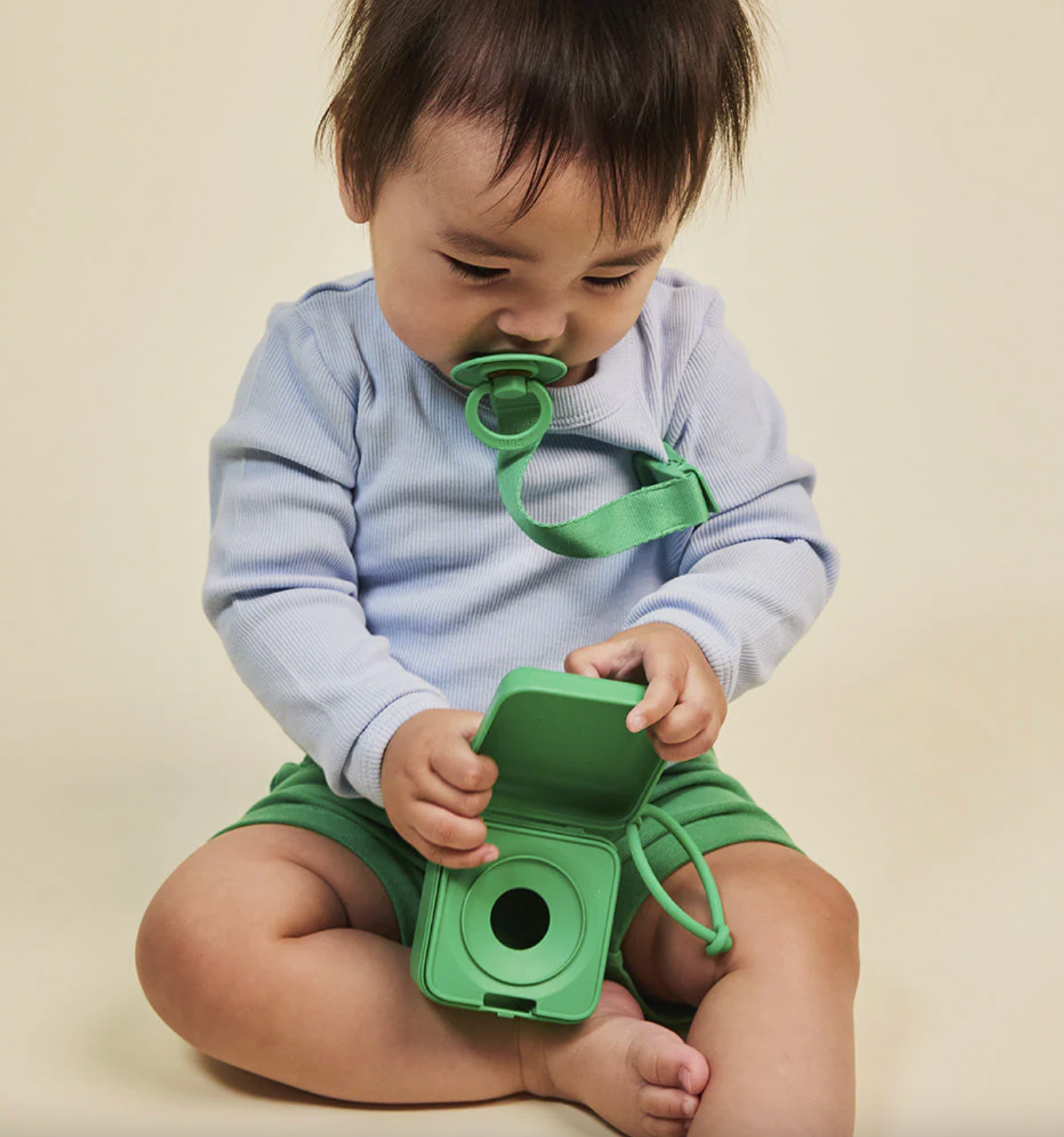 BIBS - Pacifier Clip Loop (Cactus)