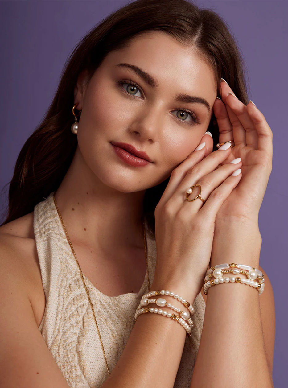 Vioroo Starcrossed Pearl Bracelet Set