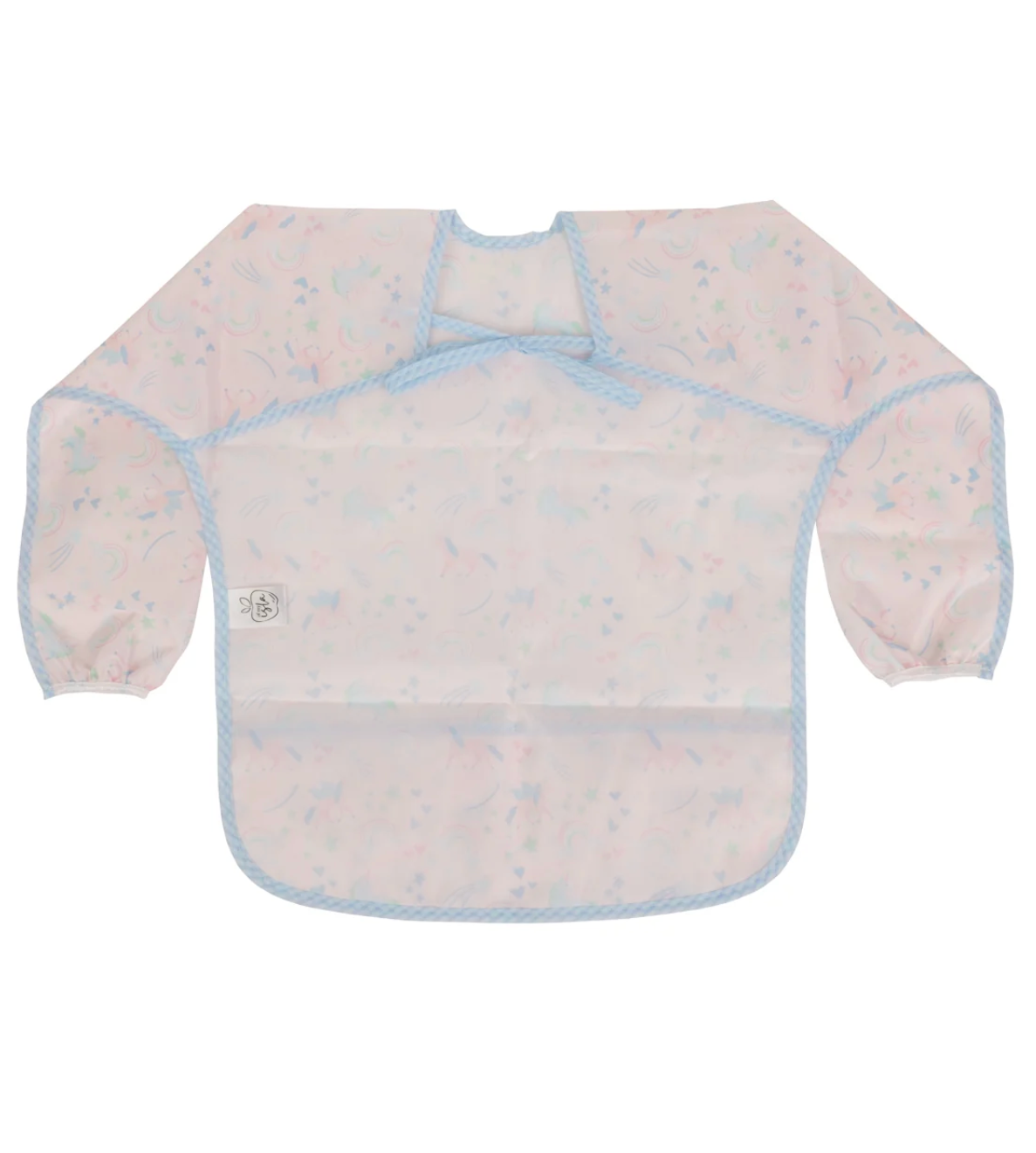 Apple of My Isla - Toddler Cover Everything Bib (Unicorns)