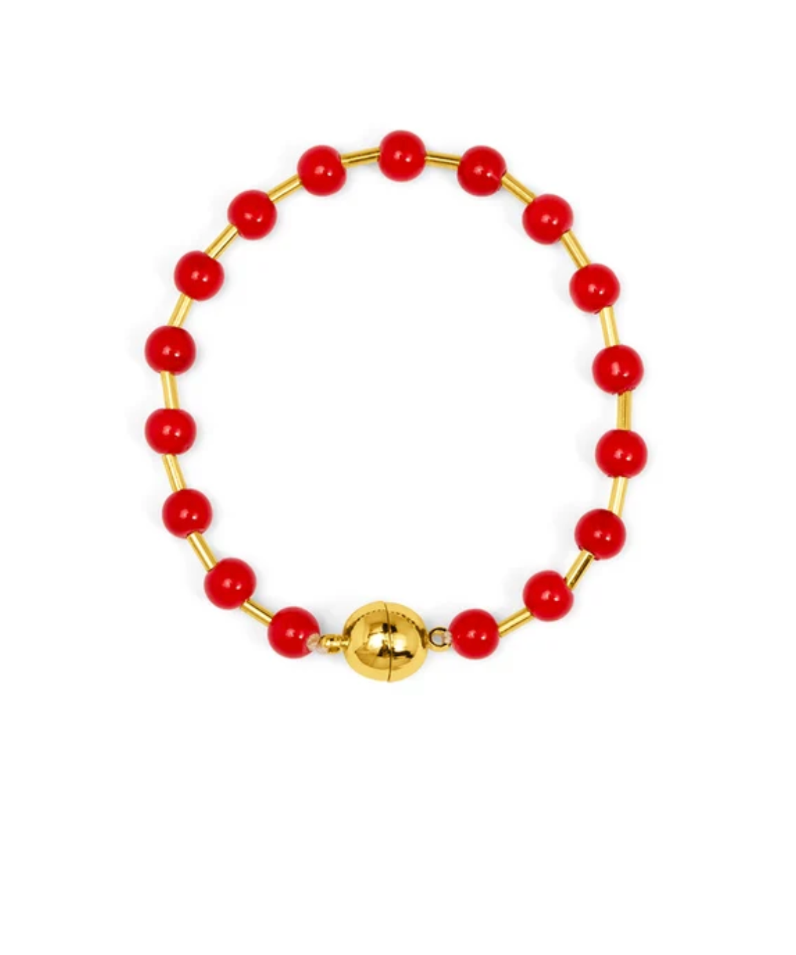 Zenzii - Poppy Magnet Bracelet (Red)