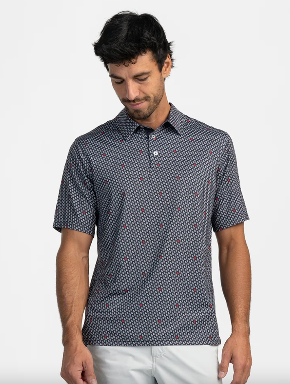 Southern Shirt Company -Kickoff Camo MotionTech Polo (Dawg Walk Camo)