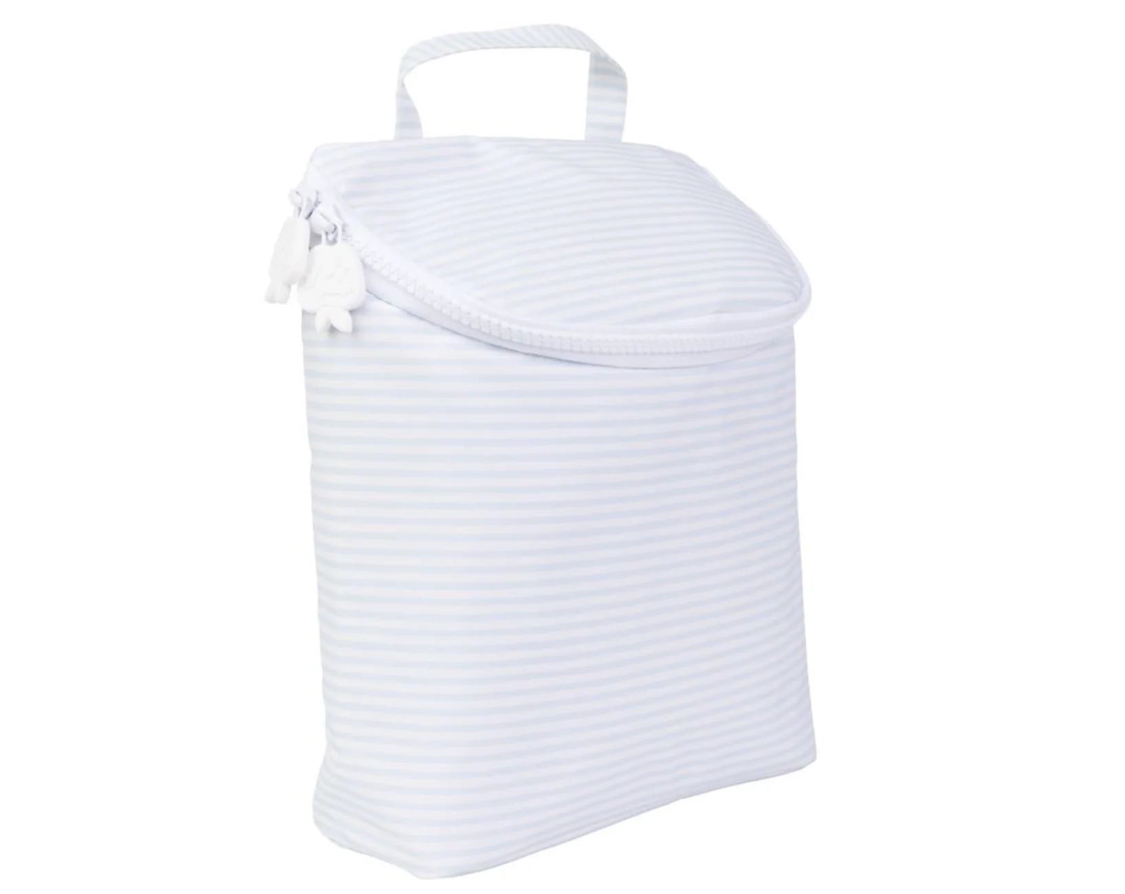 Apple of My Isla - Bottle Bag (Blue Stripe)