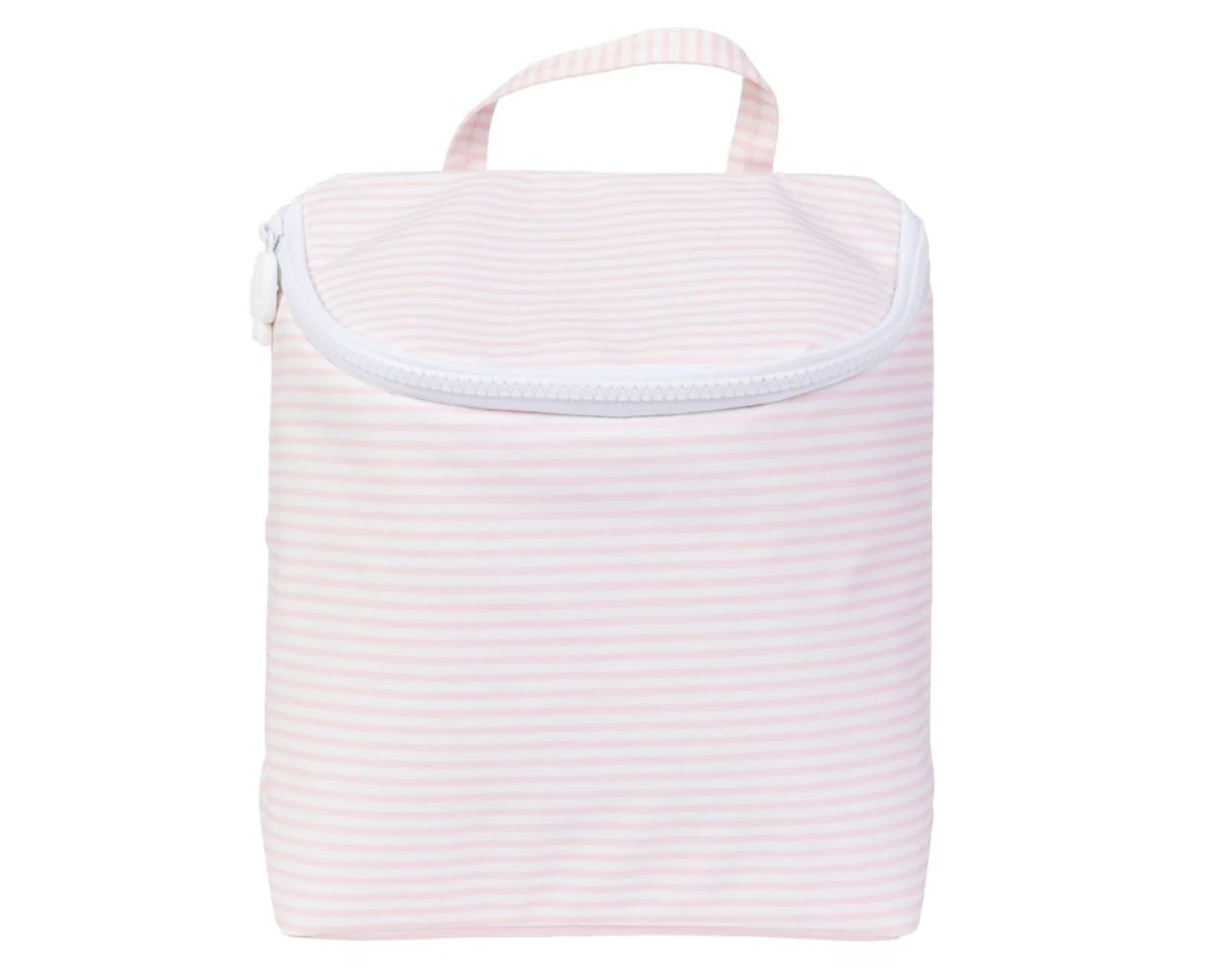 Apple of My Isla - Bottle Bag (Pink Stripe)
