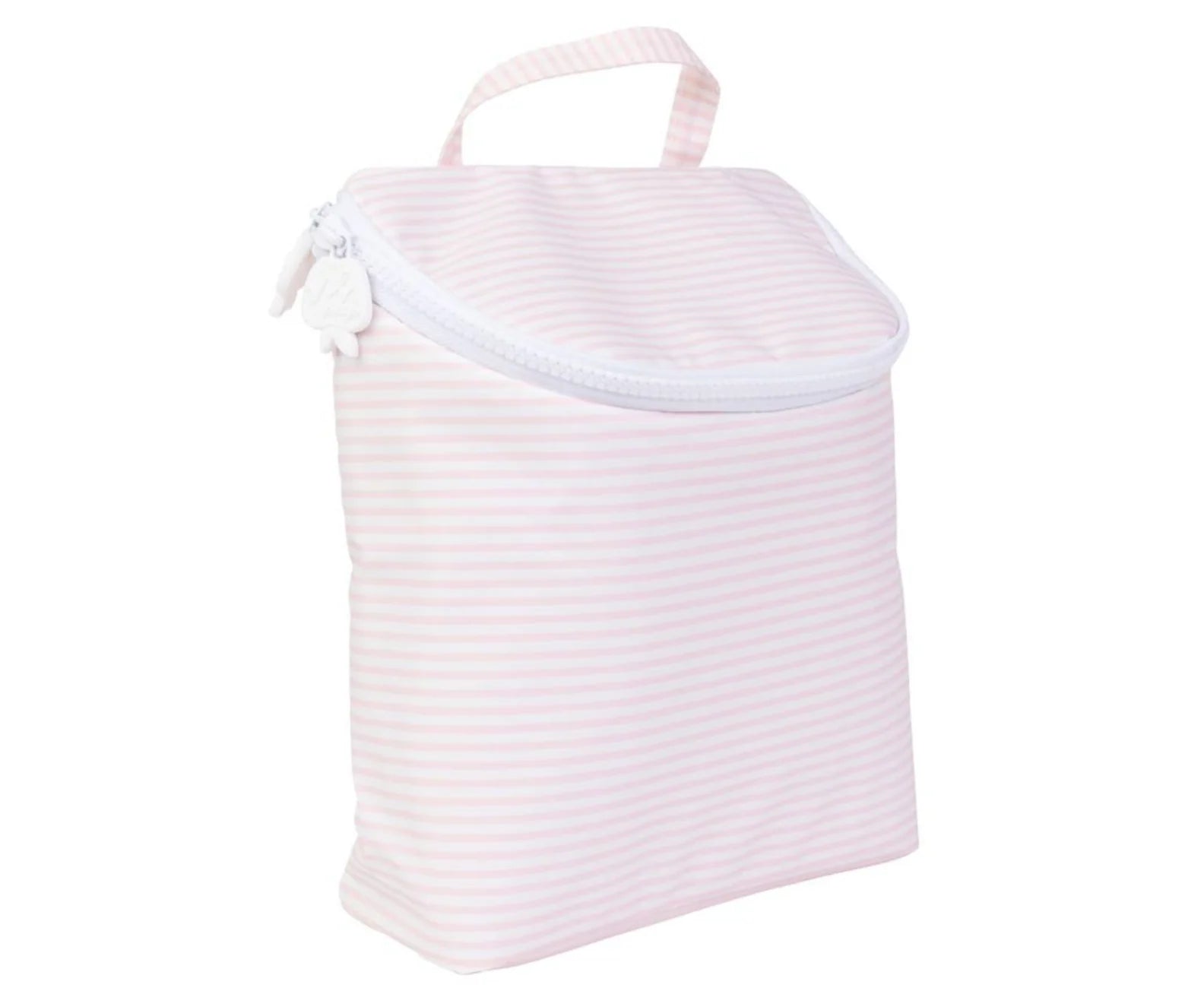 Apple of My Isla - Bottle Bag (Pink Stripe)
