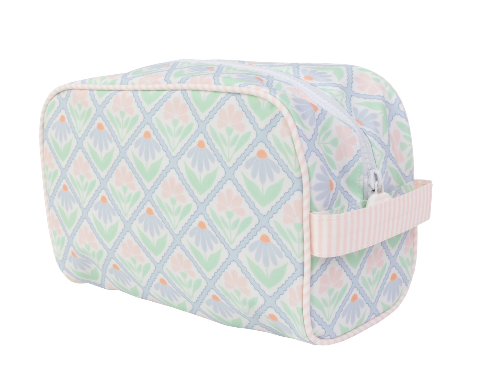Apple of My Isla - The Dopp Kit (Pastel Floral)