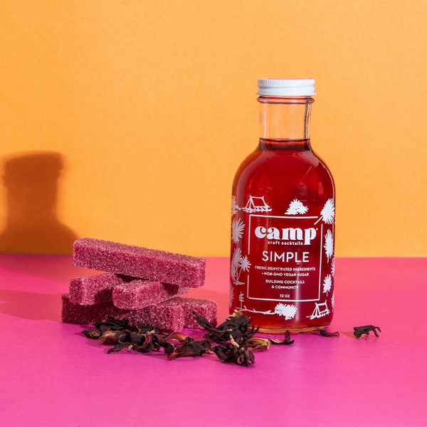 Hibiscus Simple Syrup - Camp Cocktail *Final Sale*