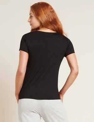 Boody - Women's V-Neck T-Shirt (Black)