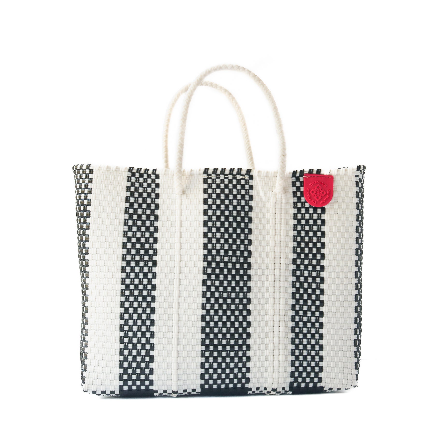 Zebra Medium Woven Crossbody Bag *Final Sale*