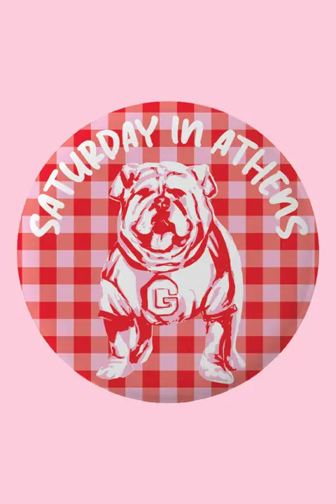 Dallis Foshee - Saturday in Athens Button