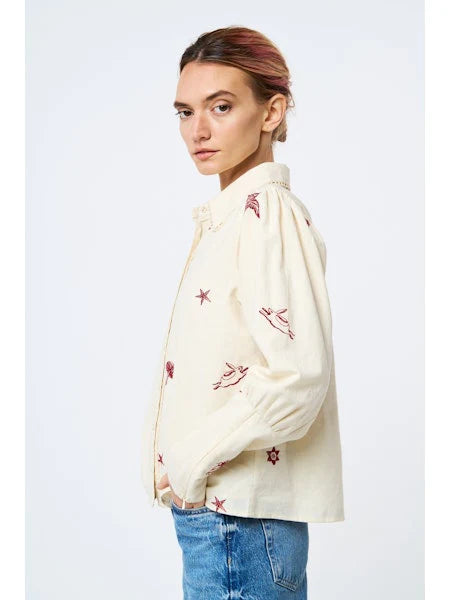 CIEBON - Cara Park Life Embroidered Top