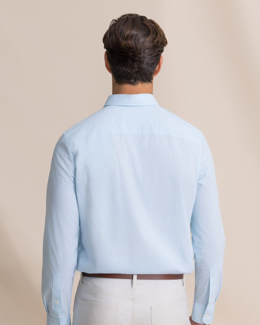 Southern Tide - Charleston Amelia Island Stripe Sportshirt (Ocean Channel)